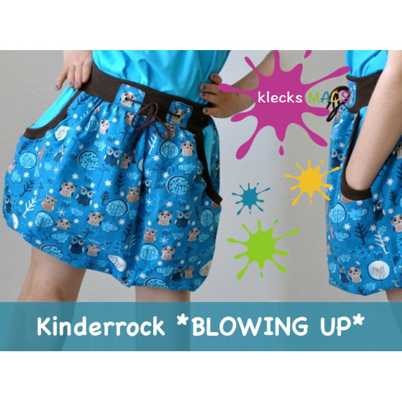 Ebook -  Ballonrock "Blowing Up" Gr. 80 - 170 - klecksMACS